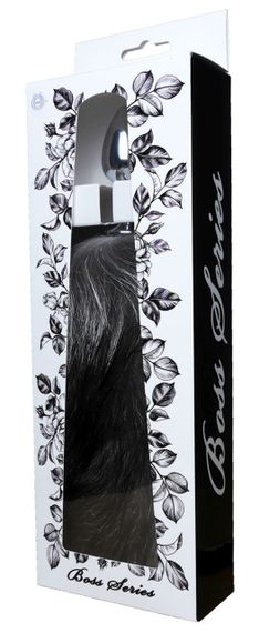 Анальна пробка ( розмір S ) із хвостом Boss Series - Fox TAIL Black XXL, BS6400097 sexstyle | Зображення 6