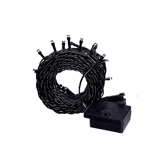 Новорічна гірлянда штора 3х2 м 144 LED кімнатна білий провід Жовтий ZWM32144LEDY | Зображення 3