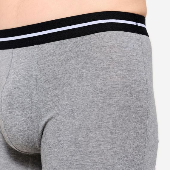 Боксери чоловічі бавовняні дві пари сірі/хакі - M | Зображення 4