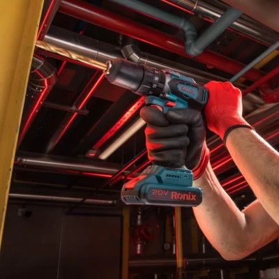 Шуруповерт Ronix ударный аккумуляторный 20В, 2Ah х 2 (8900K) | Зображення 6