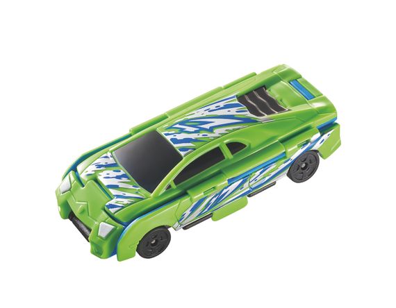 Машинка-трансформер Flip Cars 2 в 1 Спорткар осколок и Спорткар трансформер (EU463875B-05) | Зображення 1
