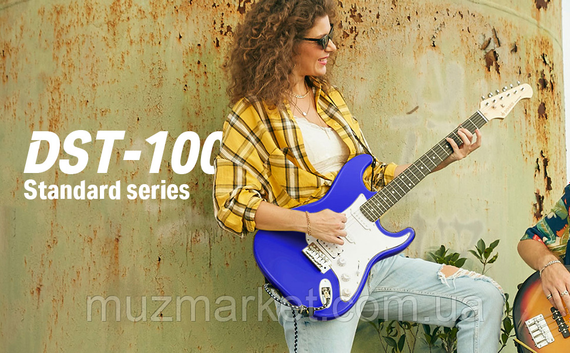Електрогітара DONNER DST-100 Blue - (Комплект) | Зображення 4