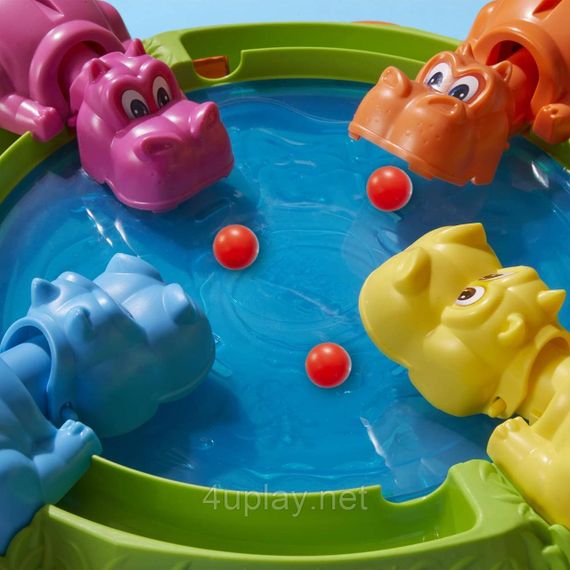 Настольная игра Голодные Бегемотики Оригинал Hasbro Gaming Hungry Hungry Hippos | Зображення 5