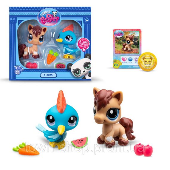 Игровой набор "Фермерская Фиеста" Littlest Pet Shop 00529 аксессуары и 2 фигурки | Зображення 2