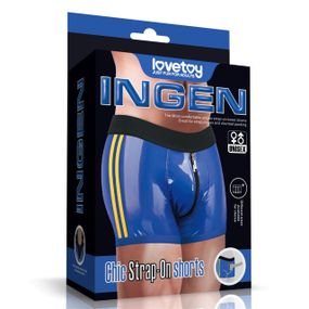 Труси для страпону Chic Strap-On shorts (32 - 35 inch waist) NIEBIESKI Sex Aura
