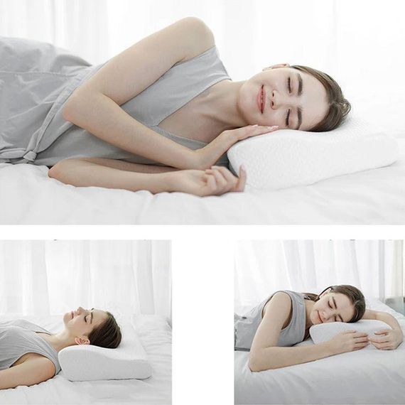 Ортопедична подушка для сну з ефектом пам'яті (50х10х30см), TV50092 / Анатомічна подушка для шиї | Зображення 1