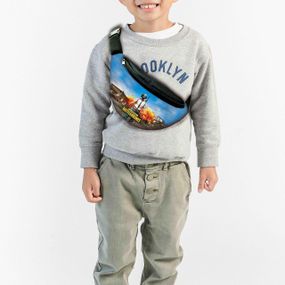 Сумка-бананка PUBG (PlayerUnknown's Battlegrounds) с  принтом ,32х15см,детская,молодежная (00059)