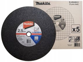 Набір дисків відрізних по металу 355 х 2.5 х 25.4 мм A36P-BF Makita B-49448-5 (5 шт)