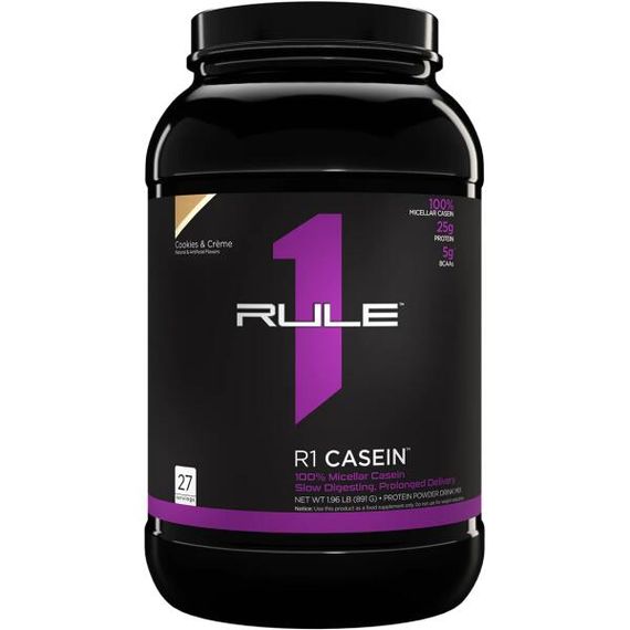 Протеин Rule One Caseine 908 gram ( Cookies &amp; Creme )