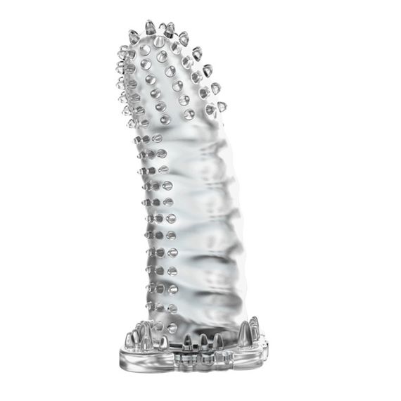 Насадка на член - Brave Man Penis Sleeve Clear sexstyle | Зображення 6