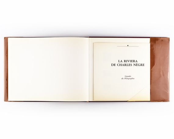 Пейзажная фотография книга работ Шарля Негре La Riviera de Charles Negre Б/У подарочные книги для фотографов | Зображення 8