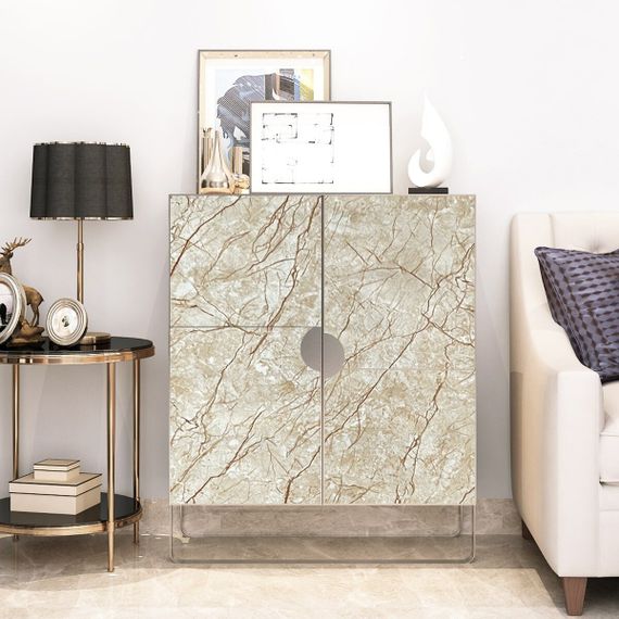 Самоклеюча плівка бежевий мармур класичний 0,45х10мх0,07мм SW-00001277 | Зображення 4