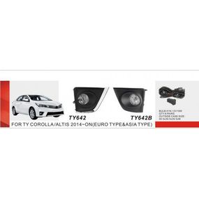 Фари дод. модель Toyota Corolla 2013-16/TY-642A/H11-12V55W/ел.проводка