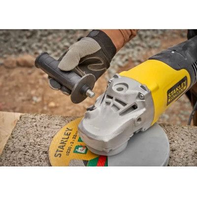 Шлифовальная машина Stanley FatMax, 2000W, 6500 об/мин, d=230 мм, 5.2 кг (FMEG232) | Зображення 9