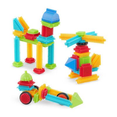 Конструктор Battat серії Bristle Blocks - Будівельник, 56 деталей (BT3070Z) | Зображення 1