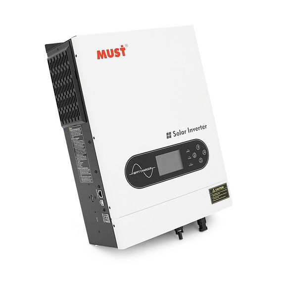 Гибридный инвертор MUST PV18-6248ECO. 6200W, 48V, струм заряду 100A, 170-280V