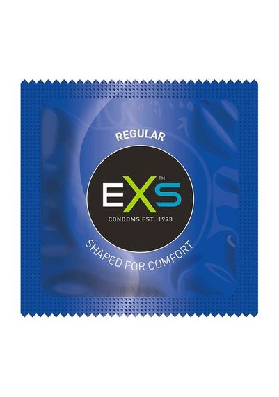 Презервативи класичні EXS Regular тонкі з силіконовим мастилом, 54 мм (ціна за упаковку 12 шт.) | Зображення 1