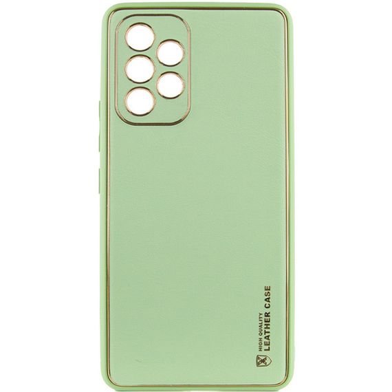 Шкіряний чохол Xshield для Samsung Galaxy A53 5G Зелений/Pistachio