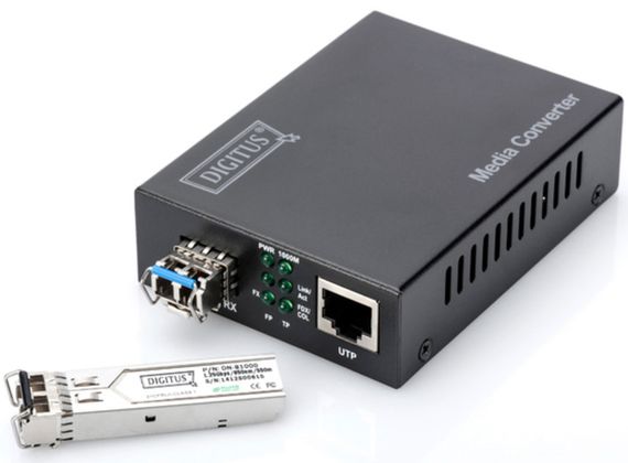 Модуль DIGITUS 1.25 Gbps SFP, 550m, MM, LC Duplex, 1000Base-SX, 850nm (DN-81000) | Зображення 4