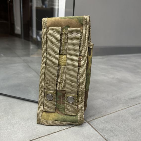 Підсумок закритого типу під 2 магазини АК/М16 з системою Моллі, Мультикам, Cordura 1000D, WINTAC, підсумок під ріжок | Зображення 6