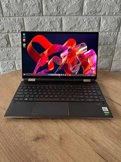 Ноутбук Сенсорний HP Spectre 15,6" 4K OLED i7 10750H 16Gb SSD 512Gb GTX 1650Ti Б/В