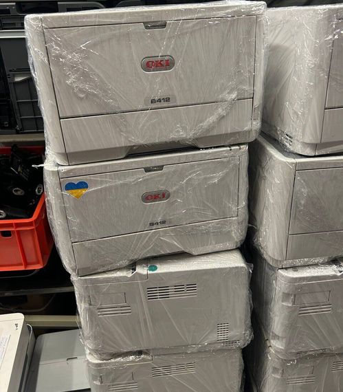 Принтер OKI B412dn / Лазерний монохромний друк / 1200 x 1200 dpi / A4 / 18 стор/хв / USB 2.0, Ethernet / Duplex б/в | Зображення 1