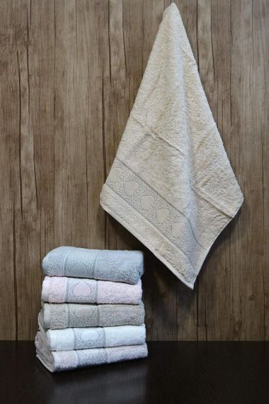 Набор бамбуковых полотенец 70х140 см Pupilla Love банные 6 шт. | Зображення 2