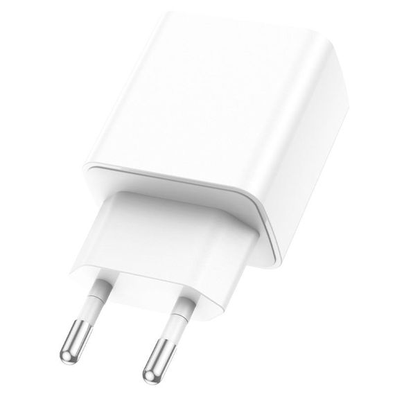 МЗП Borofone BA66A QC3.0 (1USB-A) White | Зображення 1