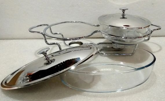 Мармит с подогревом для сервировки стола Bohmann BH 2012 блюдо для сервировки стола набор для кухни | Зображення 2