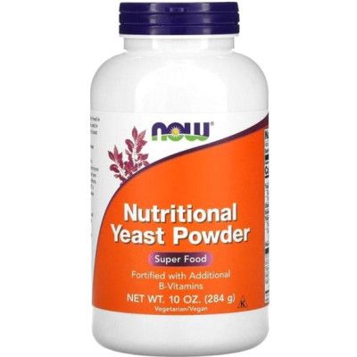 Травы Now Foods Сухие пищевые дрожжи, Nutritional Yeast Powder, 284 гр (NOW-02460)
