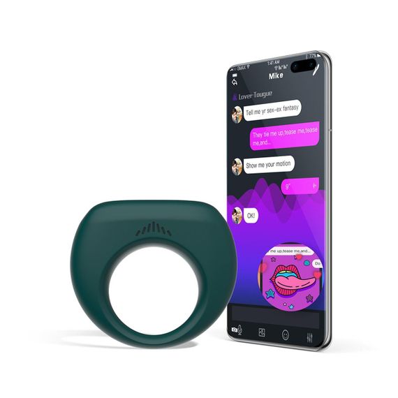 Ерекційне віброкільце Magic Motion Dante II, керування за допомогою смартфона Sex Aura