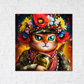 Кішка Захисниця ©Маріанна Пащук