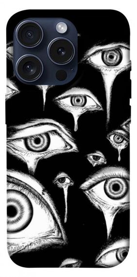 Чохол з картинкою Поле очей для Apple iPhone 15 Pro (6.1")