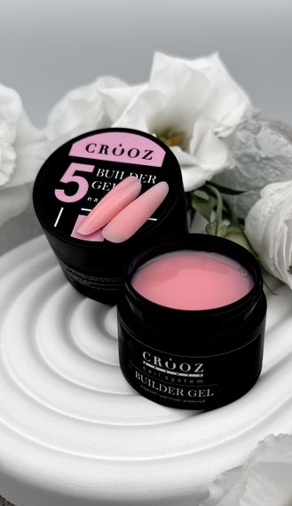 Гель для нарощення нігтів Crooz Builder gel 05 (карамельний) 15мл | Зображення 4
