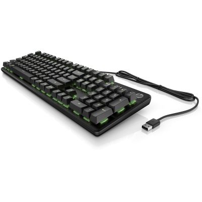 Клавиатура HP Pavilion Gaming 550 RGB 104key Red Hybrid USB Black (9LY71AA) | Зображення 1