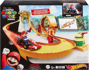 Трек Хот Вилс Супер Марио: Гоночная трасса Конга. Hot Wheels The Super Mario Bros. Movie Track Set
