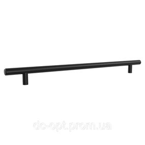 Ручка DR 11/320 SS BLK Чорна ДС Євролайн