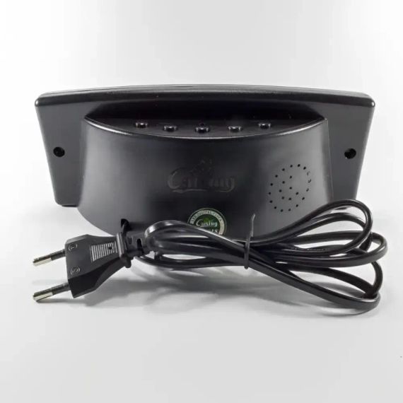 Годинник настільний з будильником Caixing CX-818 із зеленим підсвічуванням | Зображення 3