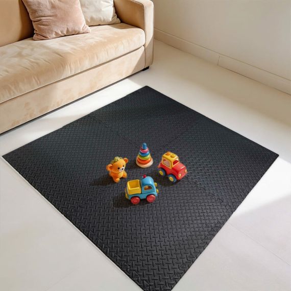 Підлогове двостороннє покриття GREY та BLACK 60*60cm*2cm (D) SW-00001843 | Зображення 7