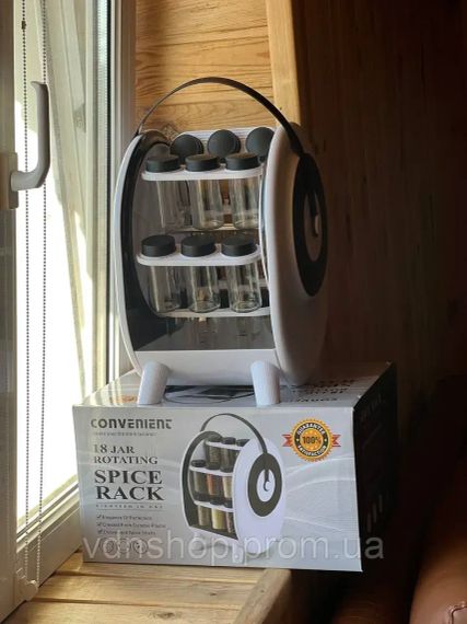 Контейнер для спецій / Набір приправних банок 18 шт БІЛА AND 1-62 | Зображення 4