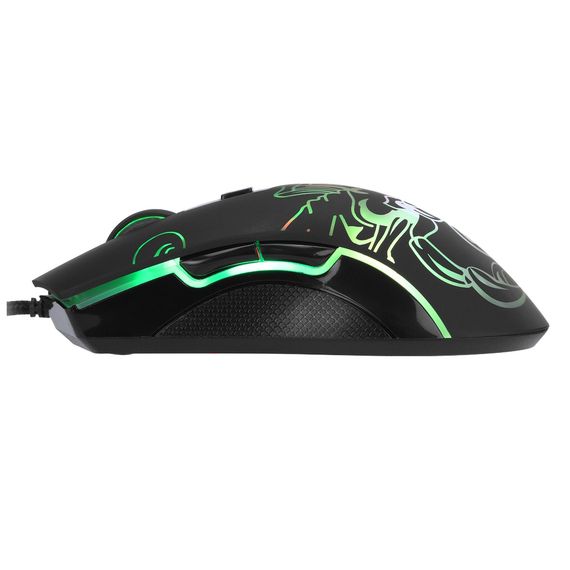 Мишка Marvo M209 LED USB Black (M209) | Зображення 3