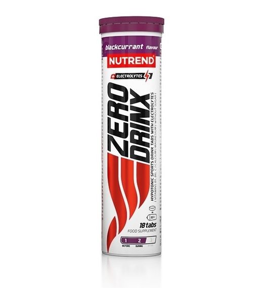Витаминно-минеральный комплекс для спорта Nutrend Zero Drinx 18 effervescent tabs Black Currant