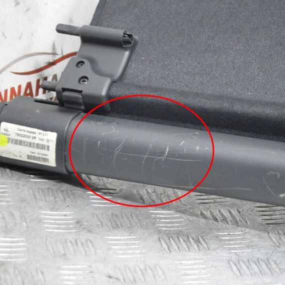 Шторка багажника Renault Laguna III 2007-2015 Шторка ролета багажника Рено Лагуна 3 799220003R | Зображення 4