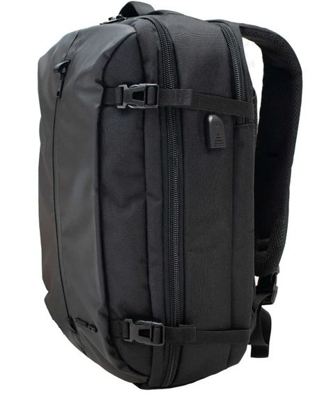 Сумка-рюкзак Semi Line USB 20 Black (P8250-0) | Зображення 1