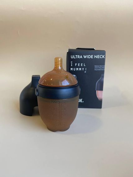 Пляшечка для годування HEORSHE 160 мл Чорна | Зображення 3