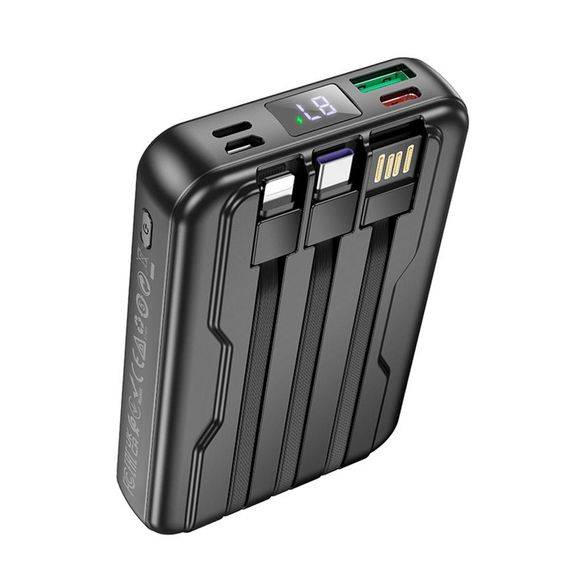 Універсальна Мобільна Батарея Power Bank Hoco DB59 Guardian 22.5W+PD20W magnetic 15W with display and cable | Зображення 6