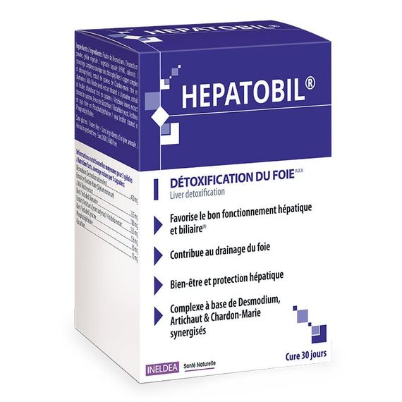 Комплекс для профилактики работы печени INELDEA SANTE NATURELLE HEPATOBIL 90 Caps