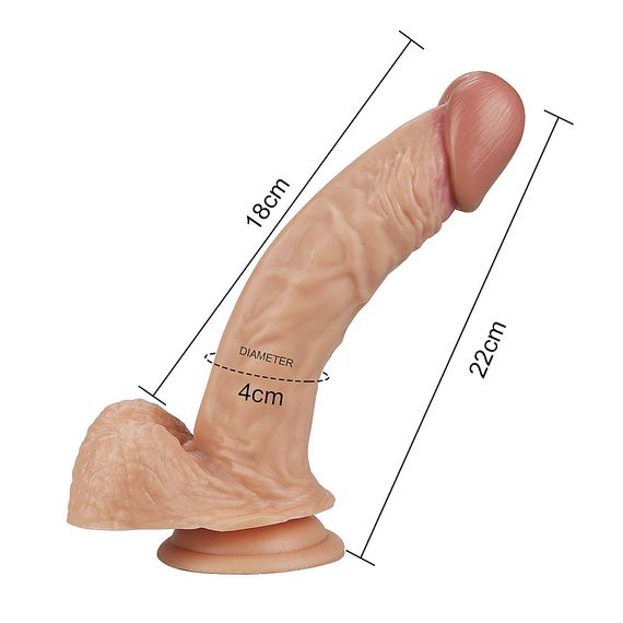 Фалоімітатор - Real Extreme Dildo 8.5" #2 Sex Aura | Зображення 3
