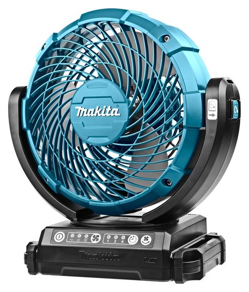 Вентилятор акумуляторний Makita DCF102Z (180 мм, 120-180 м/хв, LXT, AC, без акумуляторів та зарядного пристрою)