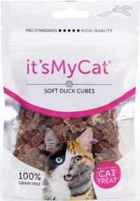 Лакомство для котов It's My Cat Soft Duck Cubes кубики из утки 50 г IMC45500